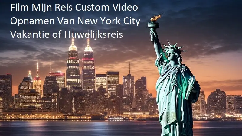 film mijn reis custom video opnamen van new york city vakantie of huwelijksreis